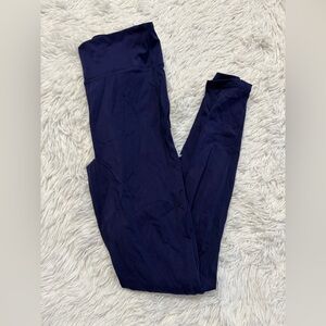 Fabletics Navy High-Waist Leggings
